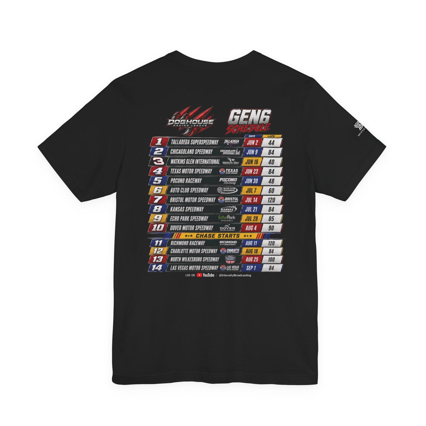 2026 Gen6 #94 Tee — Signature Car Portrait & Race Lineup Shirt